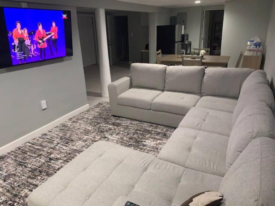 Apartment Stylish Basement In - Very Spacious